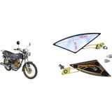 Özerdem Arora CG100 Modifiye - Sport Motosiklet Ayna Takımı Üçgen Gold - Altın