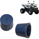Özerdem Kuba Garden Track Atv -Akalite- Jant Göbeği Lastiği 2 Adet - 1 - Siyah