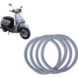 Özerdem Motolüx Macchiato 50 / 125 Lastik Yanak Set 4 Lü