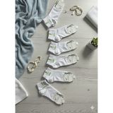 Özeren Çorap Özeren Kadın Bambu Patik Çorap Beyaz 6' lı Paket - 35 - 40