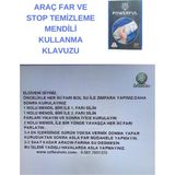 ÖZF0333 FAR TEMİZLEME PARLATMA MENDİLİ SETİ TEK ARAÇ İÇİN