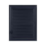 ÖZFIRAT PVC Yapı Menfez 35x55 CM | Banyo Havalandırma Menfezi | Wc, Tuvalet Havalandırma Menfezi | Plastik | Antrasit