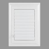 ÖZFIRAT PVC Yapı Menfez 45x65 CM | Banyo Havalandırma Menfezi | Wc, Tuvalet Havalandırma Menfezi | Plastik | Beyaz