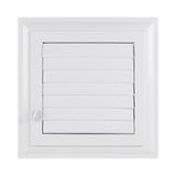 ÖZFIRAT PVC Yapı Menfez 55x65 CM | Banyo Havalandırma Menfezi | Wc, Tuvalet Havalandırma Menfezi | Plastik | Beyaz