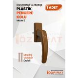 Özfırat Pvc Yapı Pimapen Pvc Pencere Kolu – Plastik – Altınmeşe/kahverengi – Model 2 – (1 Adet)