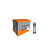 ÖZFIRAT PVC Yapı Silikonize Mastik Antrasit 500 gr Bautech | Boyanabilir Sızdırmazlık ve Dolgu Macunu | Kapı, Pencere, PVC Kenarları, Duvar Aralıkları İçin | (24 Adet)