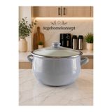 özgehomekonsept 24 cm Emaye Yoğurt Mayalama Tenceresi – 5 Litre |