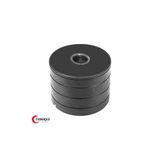 Özgüçlü Kauçuk Döner Takoz Lastiği Büyük Ø100 x 80 mm İçi Geniş