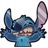 Özgül Reklam Cama Yapışmış Stitch Sticker 13,5X13 cm Su Geçirmez Hq Araba Laptop Oto Motor Kask Sticker - Çok Renkli - Tek Ebat