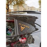 Özgül Reklam Cupra Formentor Kelebek Cam Sticker Cupra Logolu - Siyah - Tek Ebat