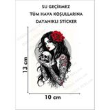 Özgül Reklam Japon Sticker / Anime Kız Sticker / Araç Sticker / Motor Sticker / Laptop Sticker - Çok Renkli - Tek Ebat