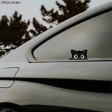 Özgül Reklam Siyah Kedi Kara Kedi Sticker Araba Sticker / Motor Sticker / Laptop Sticker - Tek Ebat