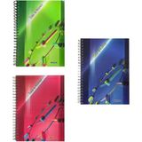 Özgün Defter Özgün Time Is Money A4 Plastik Kapak Spiralli Defter 160 Yaprak Çizgili 4 Bölmeli