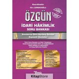 Özgün İdari Hâkimlik Soru Bankası