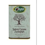 Özgün Naturel Sızma Zeytinyağı Soğuk Sıkım Teneke 1 lt