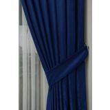 Özgün Perde (16344) Soft Kumaş Fon Perde Sık Pileli Parlement Rengi Perde Parlement 120 x 250