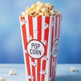 Özgün Tedarik Mısır Kutusu 20 Adet, Popcorn Kutusu Dayanıklı ve Pratik Kullanım İçin
