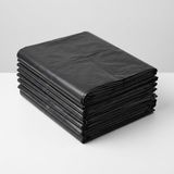 Özgün Tedarik Siyah Çöp Poşeti 80X110 Kalın 1 kg Dökme Çöp Torbası Battal Boy, Taşınma ve Nakliye Için Jumbo Boy Çöp Poşeti