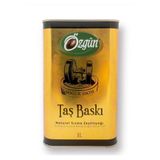 ÖZGÜN ZEYTİN & ZEYTİNYAĞI Taş Baskı 1 Lt Teneke Zeytinyağı