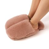 Özgüner Ayak Isıtıcısı Panduf – Yumuşak Peluş, Evde Ayaklarınızı Sıcak Tutar – Kadın & Erkek İçin Rahat (pembe)