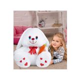 Özgüner Oyuncak 100 Cm Dev Boy Sevimli Elinde Havuç Tutan Peluş Tavşan