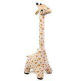 Özgüner Oyuncak 100 cm Peluş Zürafa - Büyük Boy Zürafa Oyuncak - Yumuşak Dev Peluş Hayvan Oyuncak -Sarılmalık Peluş (Kahverengi)
