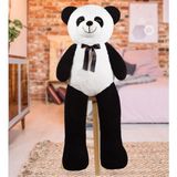 Özgüner Oyuncak 140 cm Panda Peluş Oyuncak Sevimli Hediye Erkek Çocuklar İçin
