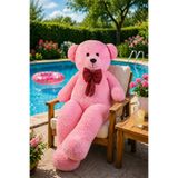 Özgüner Oyuncak 170140 Büyük Boy Papyonlu Peluş Ayıcık - Sarılmalık Sevimli Peluş Ayı