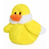 Özgüner Oyuncak 20-25 cm Figürlü Pelüş Ayıcık, 20 cm Teddy Bear,Sevgiliye Hediye,Plush Toys,Ofis Hediyesi,İyi ki Varsın,Tişörtlü,Ayıcık,Maymun,Eşek,Civciv,İnek (Civciv)