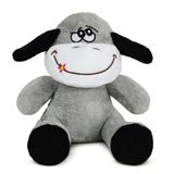Özgüner Oyuncak 20-25 cm Figürlü Pelüş Ayıcık, 20 cm Teddy Bear,Sevgiliye Hediye,Plush Toys,Ofis Hediyesi,İyi ki Varsın,Tişörtlü,Ayıcık,Maymun,Eşek,Civciv,İnek (Eşek)