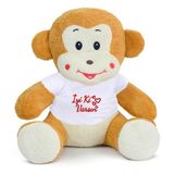 Özgüner Oyuncak 20-25 cm Tişörtlü Pelüş Ayıcık, 20 cm Teddy Bear, Yumuşak Ayıcık, Sevgiliye Hediye,Ayı Teddy,Peluş Ayıcık,Plush Toys,Oturan ayı,Ofis Hediyesi,Renkli Ayıcık,İyi ki Varsın,Tişörtlü,Ayıcık (Maymun)