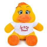 Özgüner Oyuncak 20-25 cm Tişörtlü Pelüş Ayıcık, 20 cm Teddy Bear, Yumuşak Ayıcık, Sevgiliye Hediye,Ayı Teddy,Peluş Ayıcık,Plush Toys,Oturan ayı,Ofis Hediyesi,Renkli Ayıcık,İyi ki Varsın,Tişörtlü,Ayıcık (Ördek)