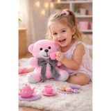 Özgüner Oyuncak 25 cm Çiçek Ayı Peluş Oyuncak - Çocuklar İçin Sevimli Oyun Arkadaşı