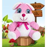 Özgüner Oyuncak 25 cm Sevimli Peluş Hayvanlar - Yumuşak ve Eğlenceli Arkadaşlar! - tavşan