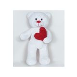 Özgüner Oyuncak 50 Cm Ayakta Duran Peluş Elinde Kalpli Peluş Ayıcık
