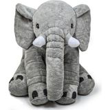 Özgüner Oyuncak 65 cm Gri Peluş Ayıcı 65 cm Uyku Arkadaşım Fil