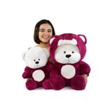 Özgüner Oyuncak "70 cm Kapşonlu Uykumcuk Peluş Ayıcık - Yumuşacık ve Sevimli Arkadaşınız