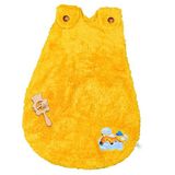 Özgüner Oyuncak Bebek Uyku Tulumlu,Pelüş Uyku Tulumu,Welsoft Uyku Tulumu,Rengarenk Uyku Battaniyesi,Kundak Tulumu,Bebek Arabası Tulumu (SARI)