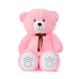 Özgüner Oyuncak Gold Pelüş Ayıcık,Doldurulabilir Pelüş,Sevgiliye Hediye,Tedyy Bear,Ayı Teddy (Pembe)