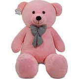 Özgüner Oyuncak Harika Peluş 100 cm Papyonlu Büyük Ayıcık - Pembe