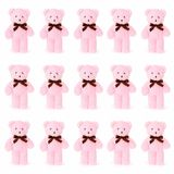 Özgüner Oyuncak Mini Peluş Ayıcık 50'li Set 15 cm - Yumuşak Peluş Ayı Oyuncak - Hediyelik Mini Ayıcık Paketi (pembe, adet, 15, 3)