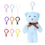 Özgüner Oyuncak Mini Peluş Ayıcık Anahtarlık 100'lü Set 15 cm - Hediyelik Ayı Anahtarlık Paketi - Organizasyon, Parti ve Etkinlik Hediyeliği