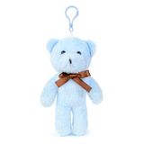 Özgüner Oyuncak Mini Peluş Ayıcık Anahtarlık 15'li Paket - 15 cm Sevimli Ayı Anahtarlık - Çanta Süsü ve Hediyelik Anahtarlık Seti (Mavi)