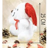Özgüner Oyuncak Noel Baba,Yılbaşı,20-25 cm Pelüş Ayıcık, 20 cm Teddy Bear, Atkılı Balonlu Tedy Bear,Yumuşak Ayıcık, Sevgiliye Hediye,Ayı Teddy,Peluş Ayıcık,Plush Toys,Oturan ayı,Ofis Hediyesi (NoelKahve)