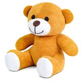 Özgüner Oyuncak Ofis Hediyesi 20-25 cm Figürlü Pelüş Ayıcık, 20 cm Teddy Bear,Sevgiliye Hediye (ayı)