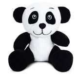 Özgüner Oyuncak Ofis Hediyesi 20-25 cm Figürlü Pelüş Ayıcık, 20 cm Teddy Bear,Sevgiliye Hediye(panda)