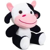 Özgüner Oyuncak Ofis HEdiyesi Eşek 20-25 cm Figürlü Pelüş Ayıcık, 20 cm Teddy Bear,Sevgiliye Hediye,Ayı Teddy,Peluş Ayıcık,Plush Toys, (inek)