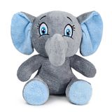Özgüner Oyuncak Ofis Hediyesi Kuzu 20-25 cm Figürlü Pelüş Ayıcık, 20 cm Teddy Bear,Sevgiliye Hediye (mavi fil)