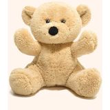 Özgüner Oyuncak Oturabilir Peluş Ayıcık – 45 cm Sevimli Tasarım - Kahve