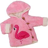 Özgüner Oyuncak Pababo Flamingo Figürlü Ceket - 01P-Pembe - 9 - 12 Ay